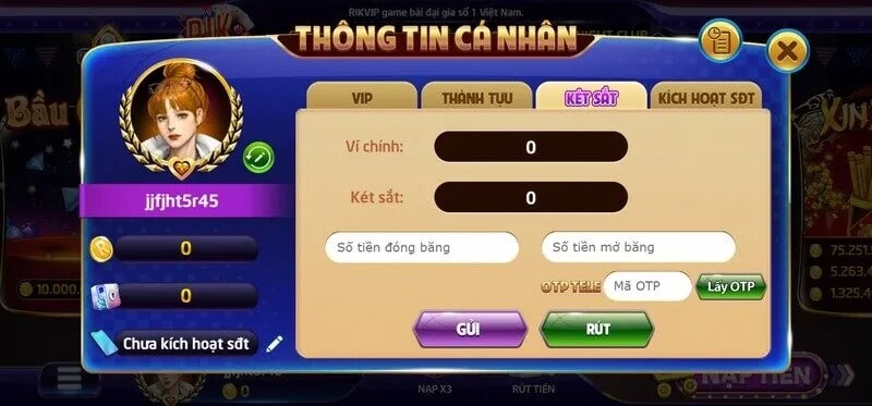 Những chú ý cần nhớ khi đăng nhập Rikvip